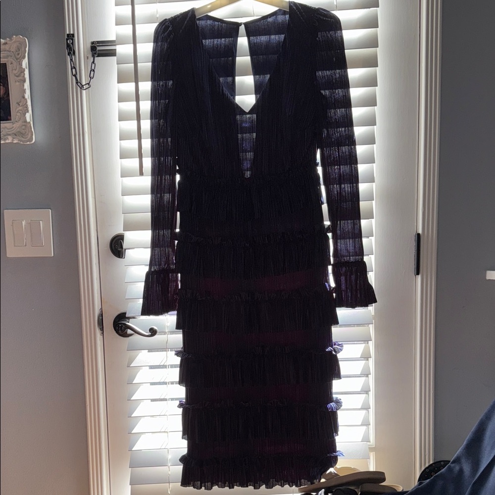 Elegant navy blue Dress
